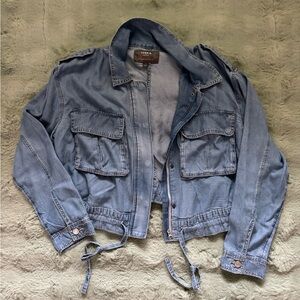 NWOT Torrid Tencel Denim Utility Jacket